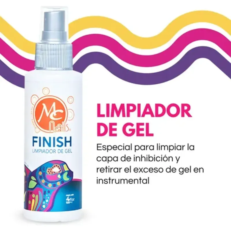 Solución finish o limpiadora MC 4 onzas