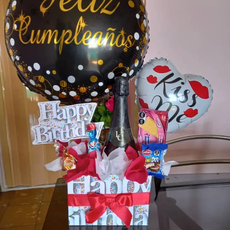 Arreglo feliz cumpleaños