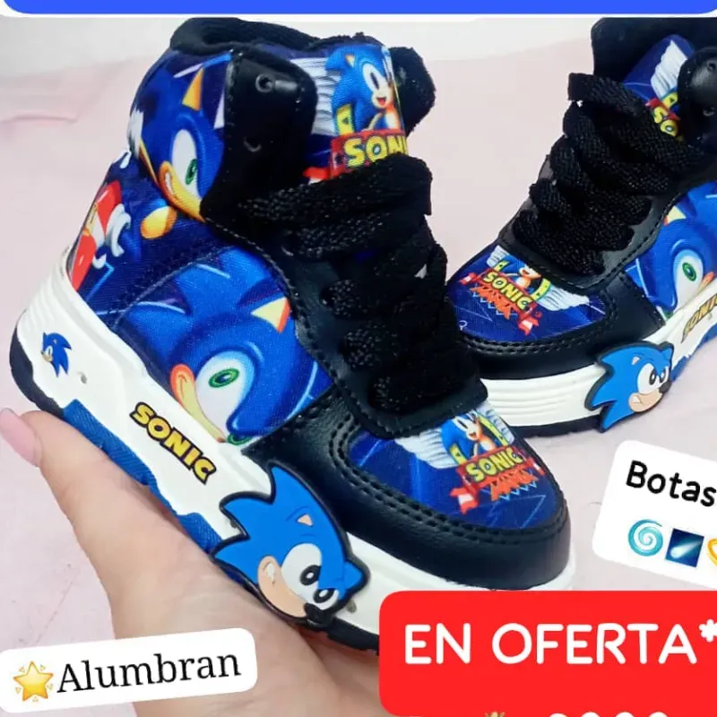 BOTAS SONIC Alumbran