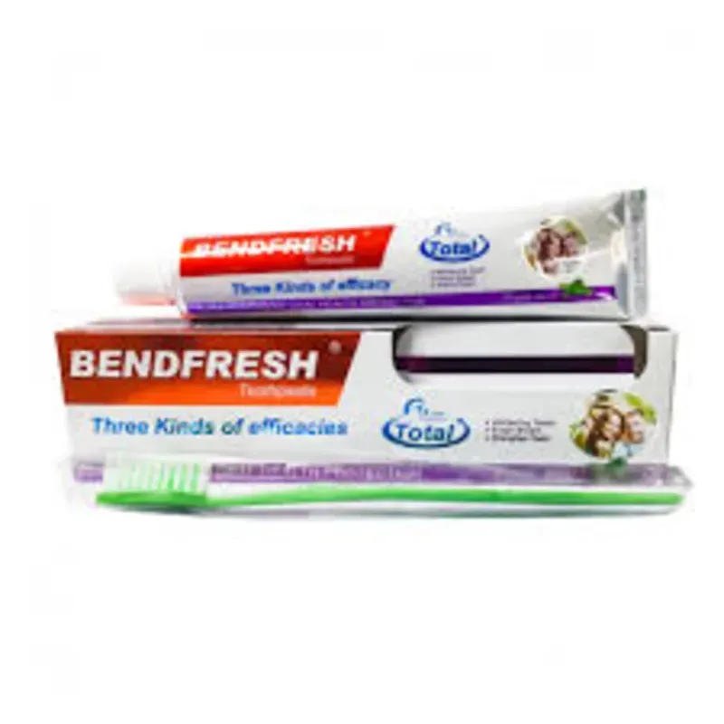 Pasta de dientes y cepillo BENDFRESH Toothpaste (Total Care)