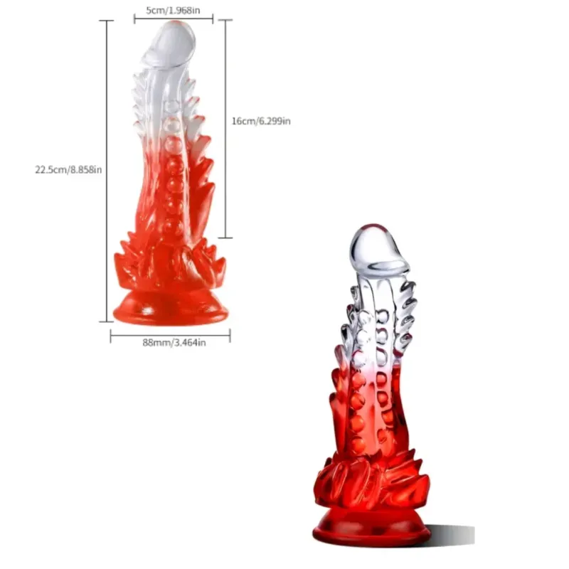 Dildo Dragón Rojo 