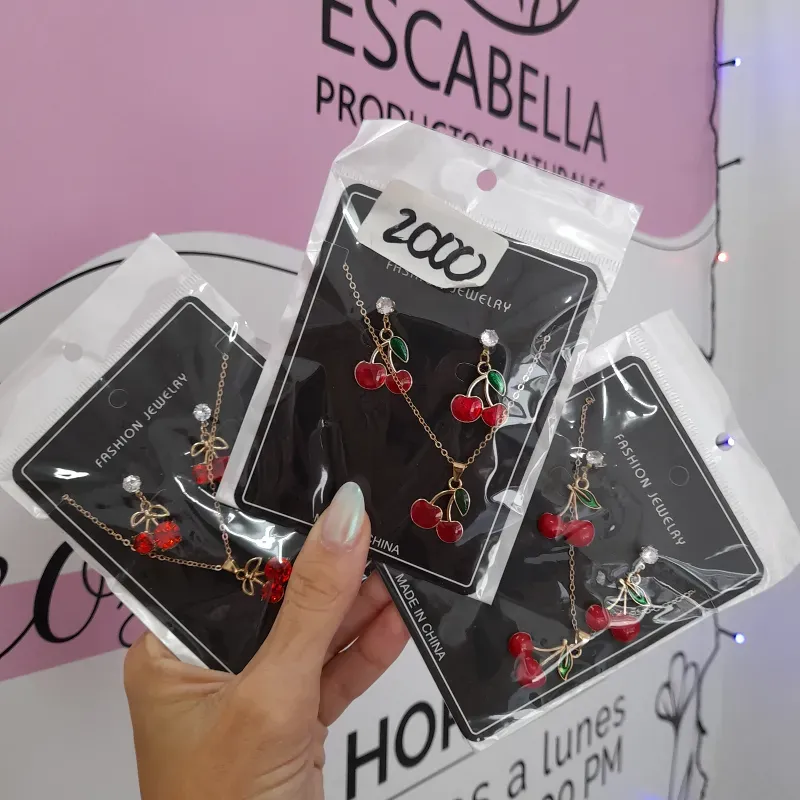 Set de arete y collar