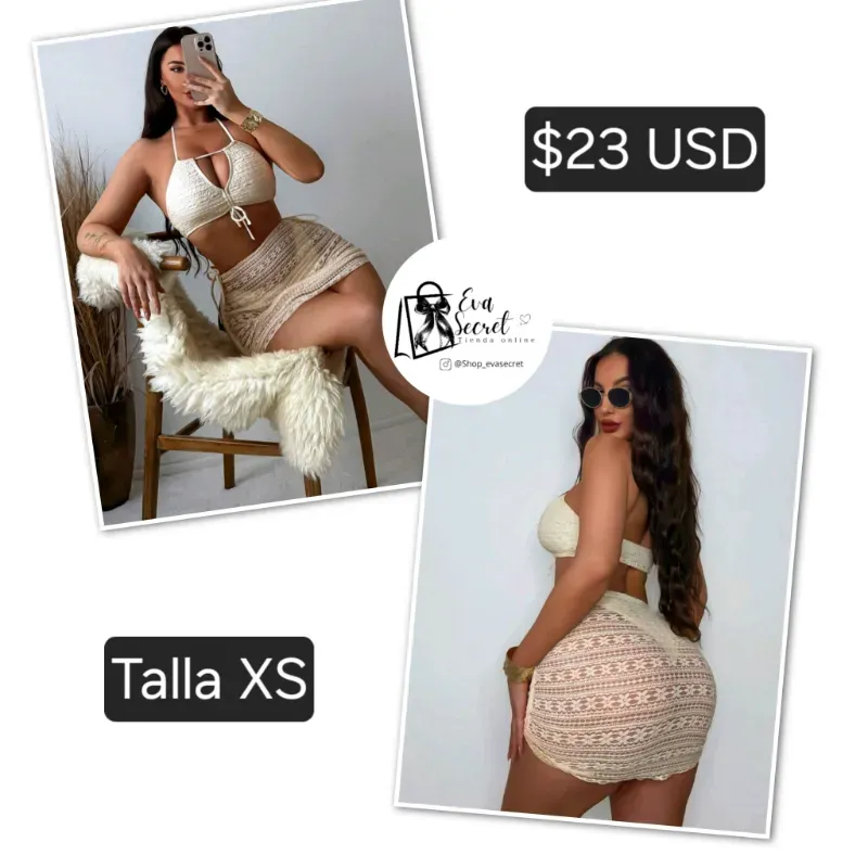 Conjunto de saya y bikini