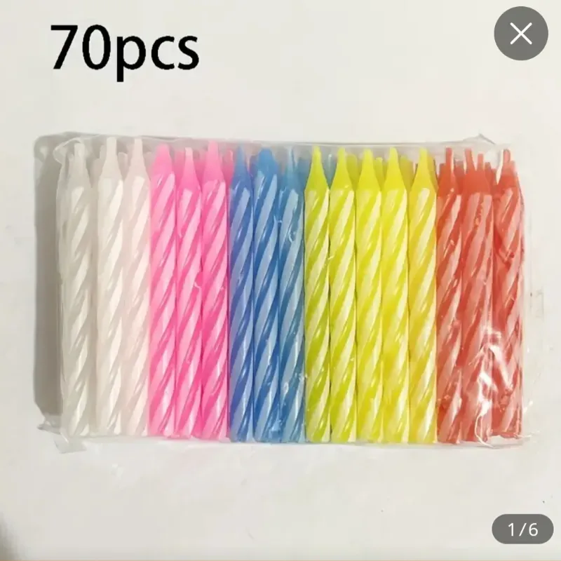 Velas para cumpleaños