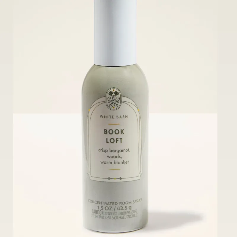 Room Spray Book Loft BBW