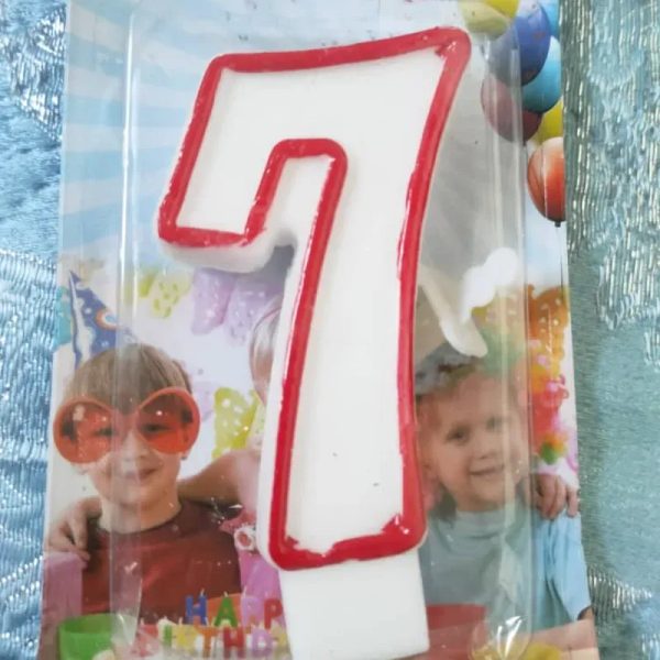 Vela #7 de cera