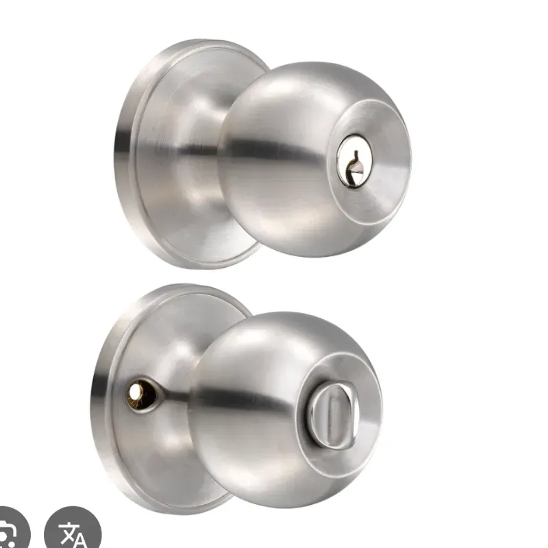 Picaporte p/cuarto, plateado (10PO)