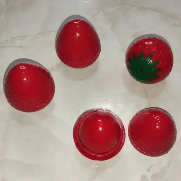 Bálsamos en forma de fresa