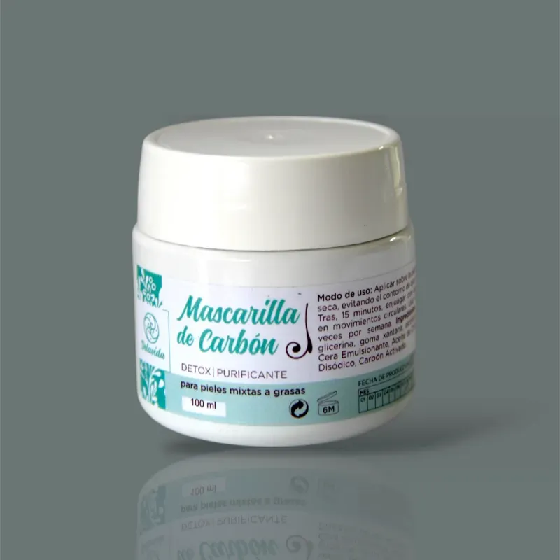 Mascarilla de carbón activado 100ml