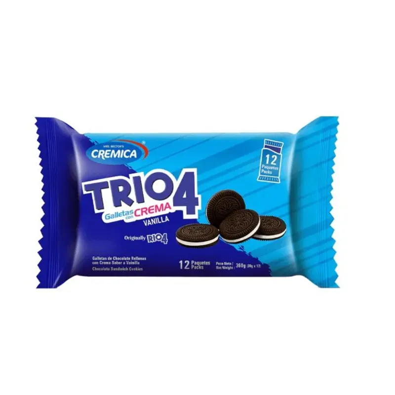 Galleta trio 4 (12 U)