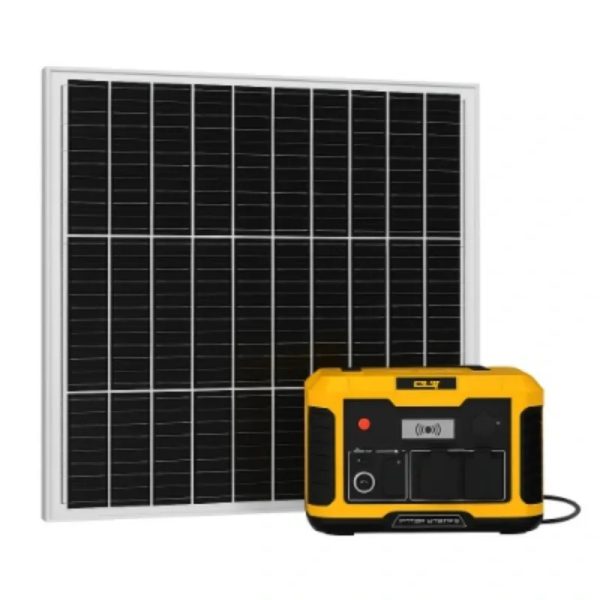 COMBO DE BANCO/ESTACIÓN DE CARGA 1000W + PANEL SOLAR 100W