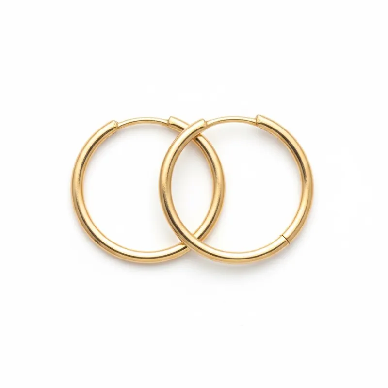 Argollas grandes sencillas