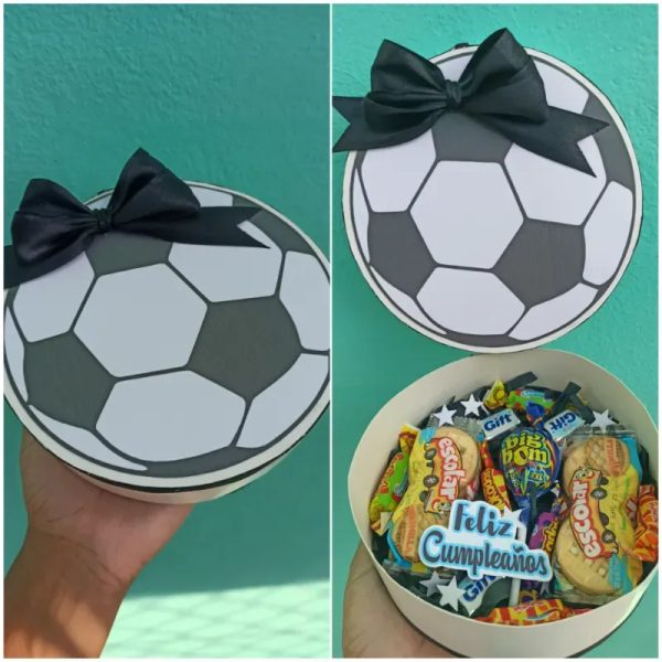 Cajita pelota de Fútbol