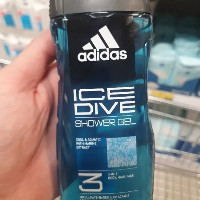 Gel de ducha Adidas Ice Dive.