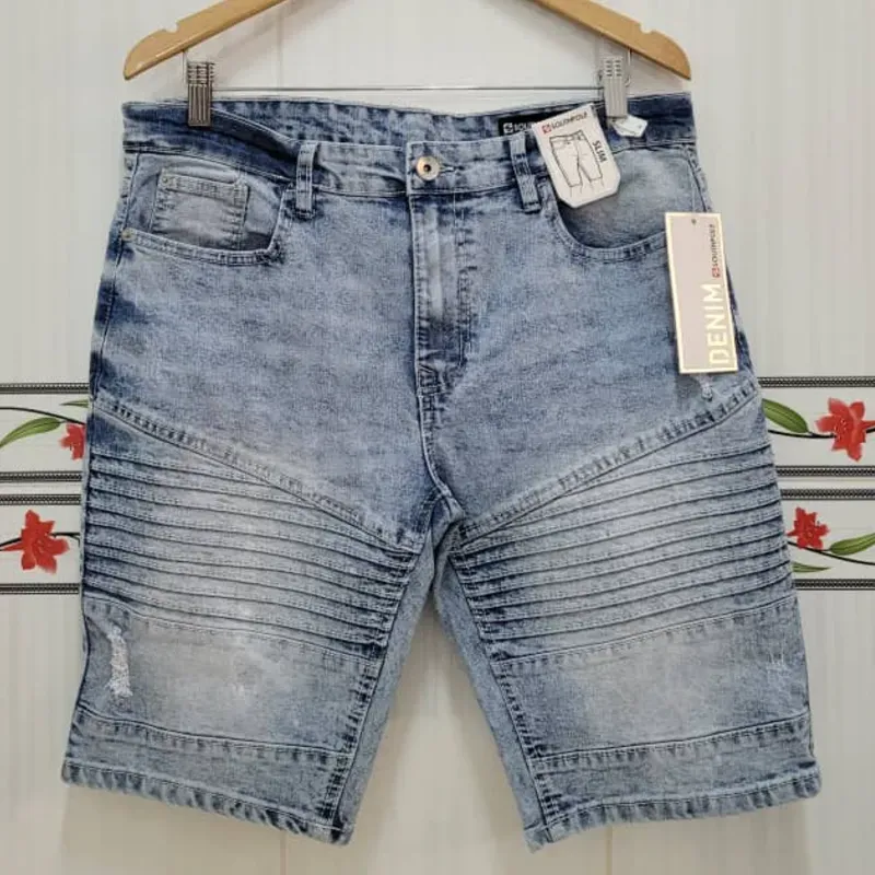 Bermuda de mezclilla