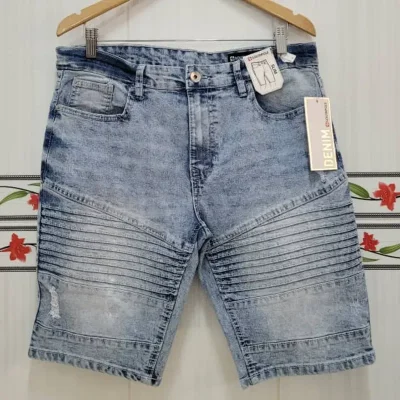 Bermuda de mezclilla