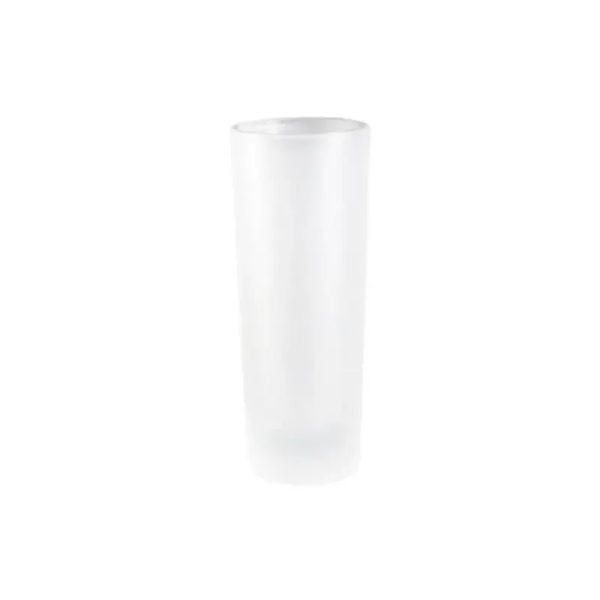 Tequilero esmerilado blanco