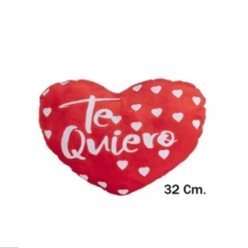‼️Peluche corazón con corazoncitos te quiero (32×20 cm)‼️
