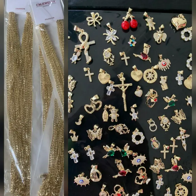 Cadenas de Oro laminado