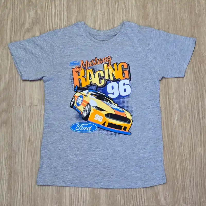 Pulover Gris MUSTANG RACING 96