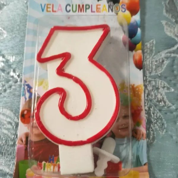 Vela #3 de cera