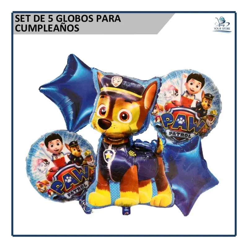 Set de Globos Paw Patrol