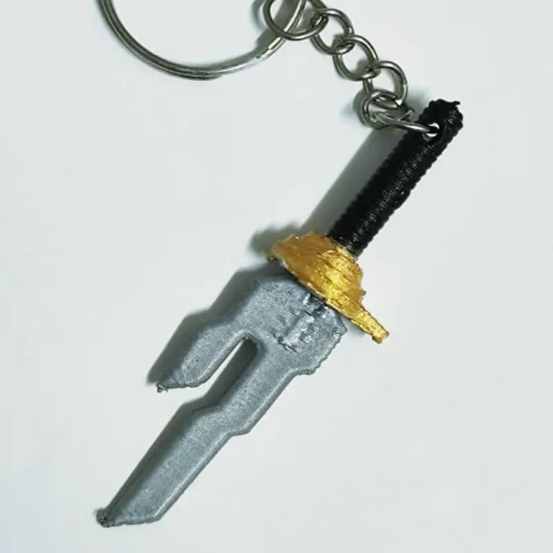  Llavero 3D cuchillo Toji (Jujutsu Kaisen)