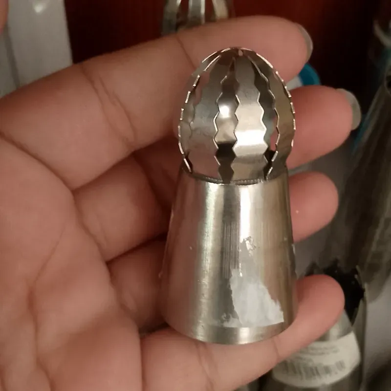 Boquilla rusa de globo rizada