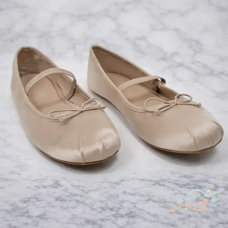 Bailarina beige MANGO