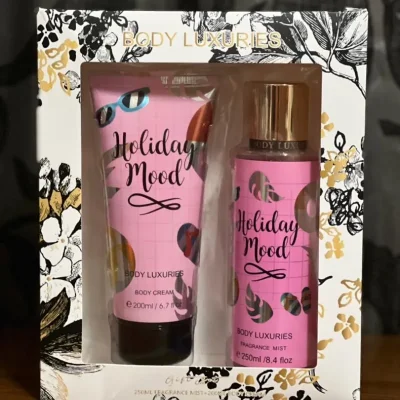 Colonia y crema de piel