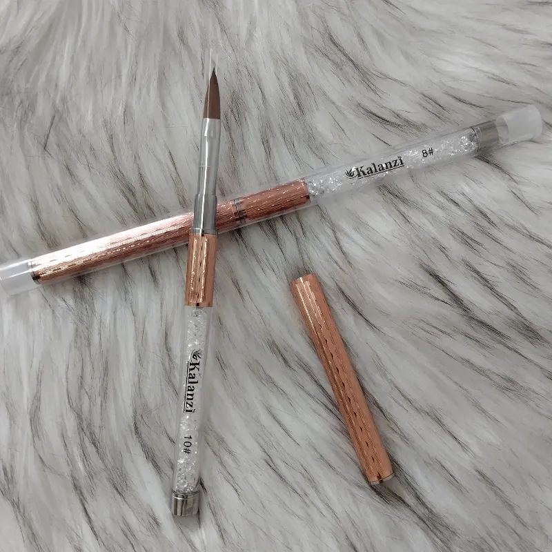 Pincel de Acrílico (dorado ) - Kalanzi