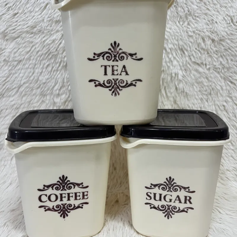 Set de 3 envases de almacenamiento