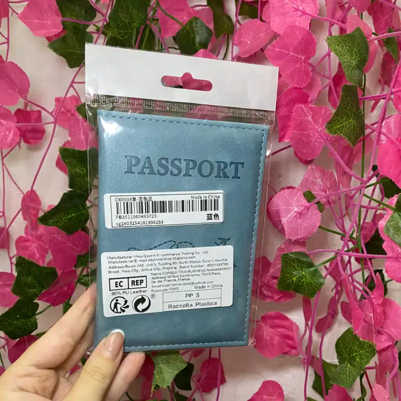 Forro para pasaporte