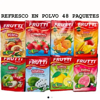 Refresquito en polvo variados 2lt t (20 unidades)