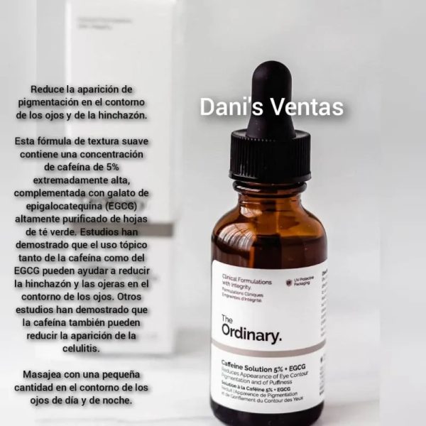 Sérum de Cafeína 5% + EGCG The Ordinary
