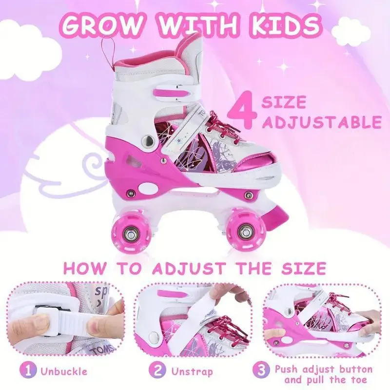  Patines Infantiles 4 Ruedas $89 usd