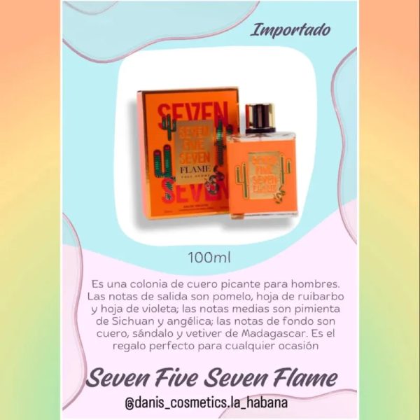 Seven Five Seven Flame (Made in India - Hombre)