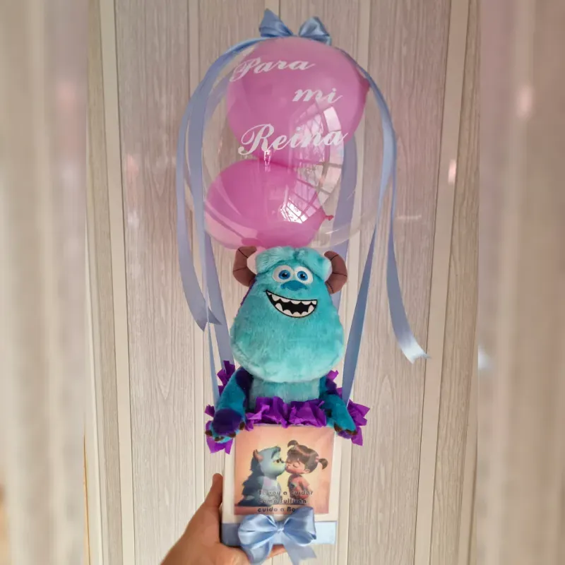 Representación de globo aerostático 