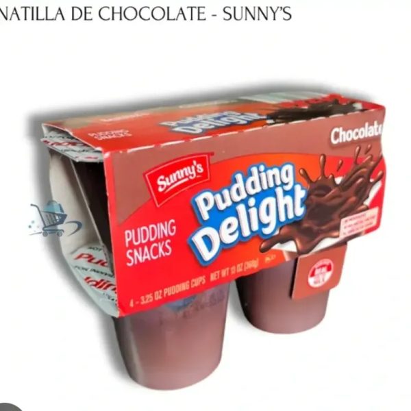 Natilla de chocolate 24 unidades