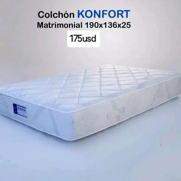 Colchones Konfort matrimoniales.