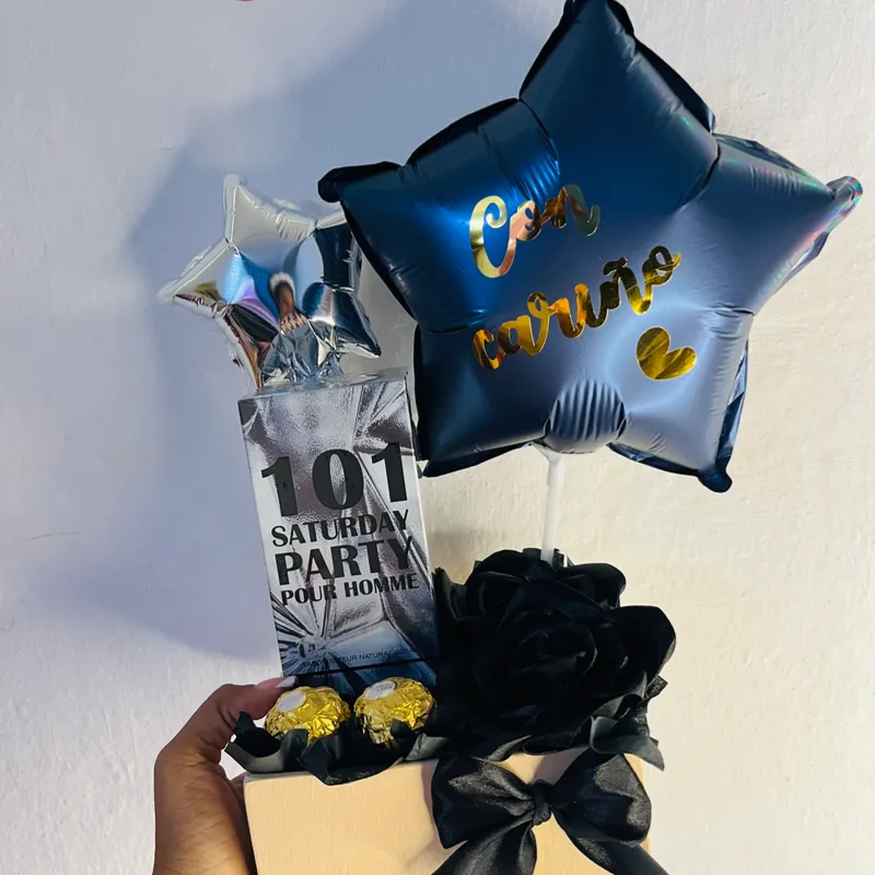  Cesta Perfume de Hombre