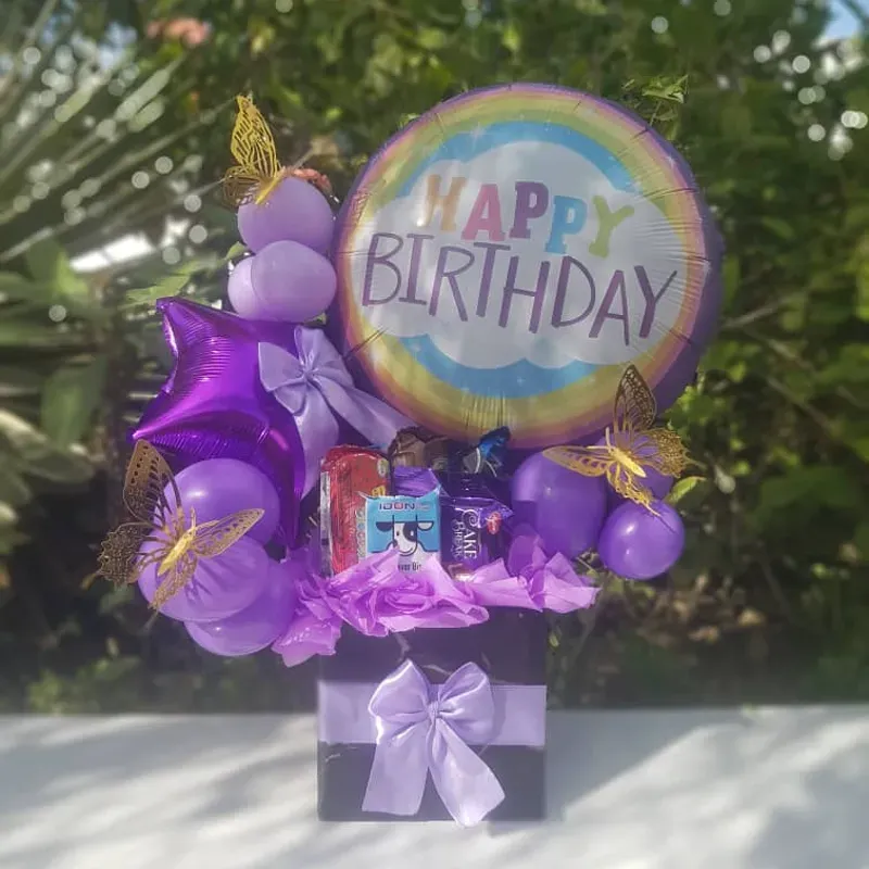 Caja de feliz cumpleaños