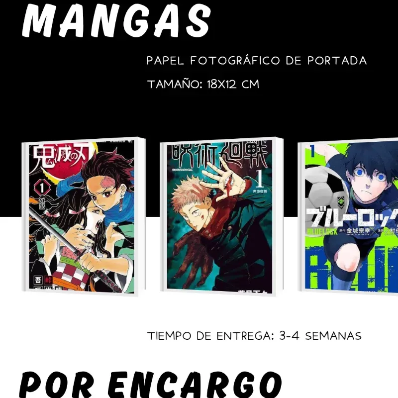  Mangas por encargo