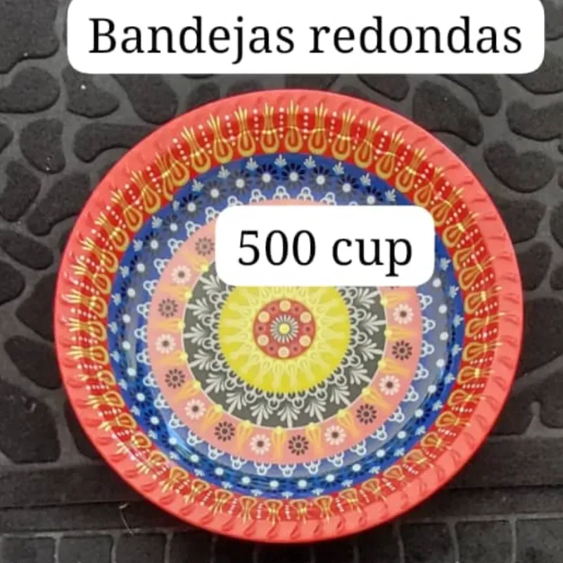 Bandejas redondas chiquitas