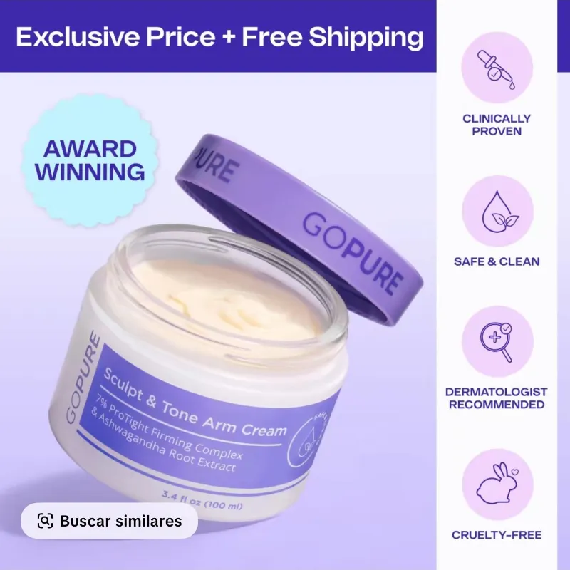 GOPURE SCULPT & TONE ARM CREMA