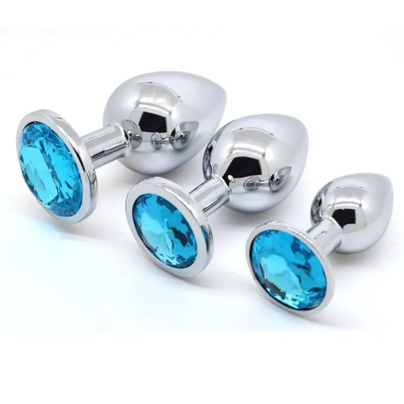 Plug Anal Metálico Redondo Talla M