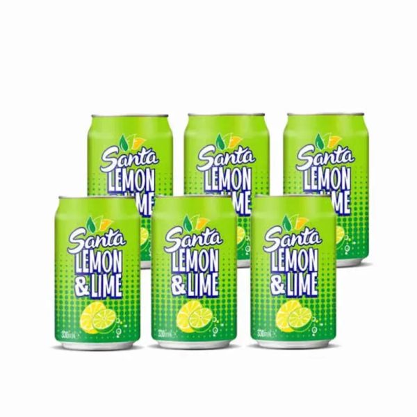 Refresco de lata Santa Limón
