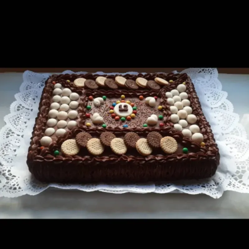 Cake de Bandeja de Ganache