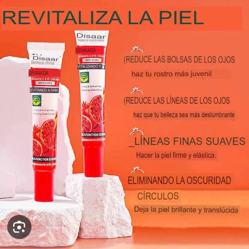 Crema contorno de ojos granada