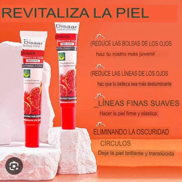 Crema contorno de ojos granada